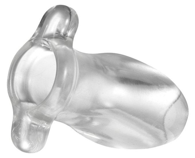 Plug Tunnel Anal Nymbus Transparent  7 x 4 cm