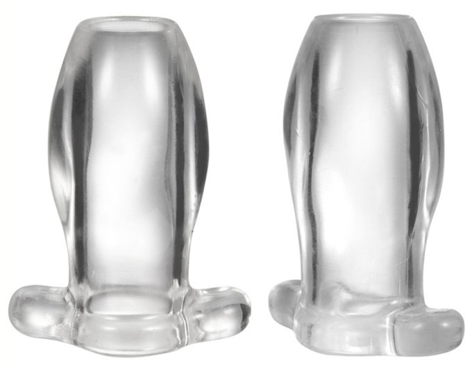 Plug Tunnel Anal Nymbus Transparent  7 x 4 cm