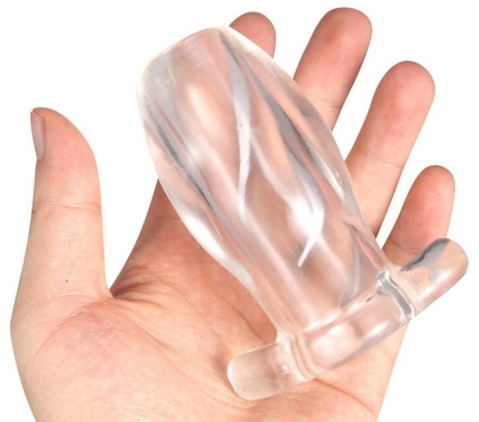 Plug Tunnel Anal Nymbus Transparent 8.5 x 4.7cm