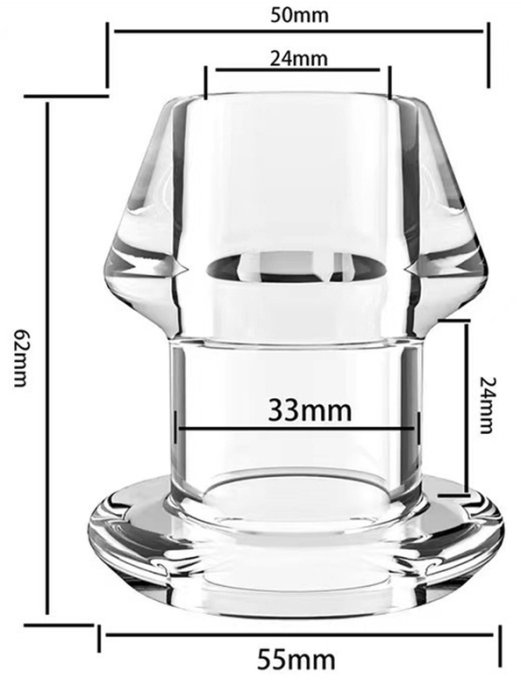 Plug tunnel avec bouchon Inpull M 5 x 5cm