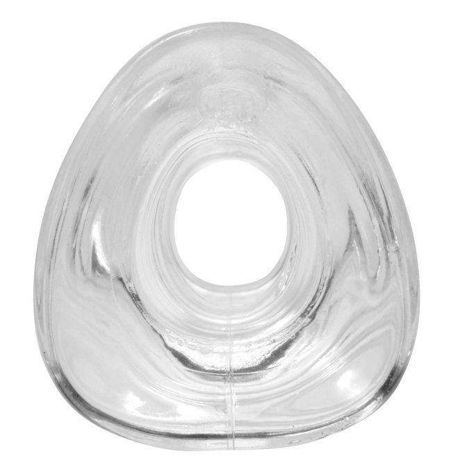 Plug Tunnel Cock Dock Transparent 9 x 6.5 cm