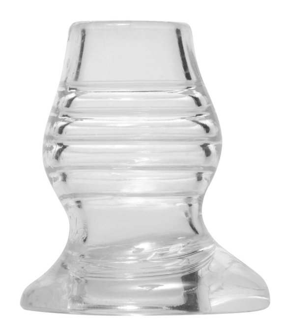 Plug Tunnel Cock Dock Transparent 9 x 6.5 cm