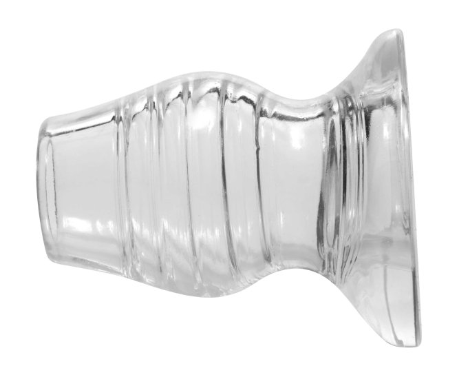 Plug Tunnel Cock Dock Transparent 9 x 6.5 cm