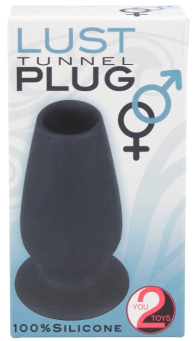 Plug Tunnel en silicone Lust 10 x 5cm