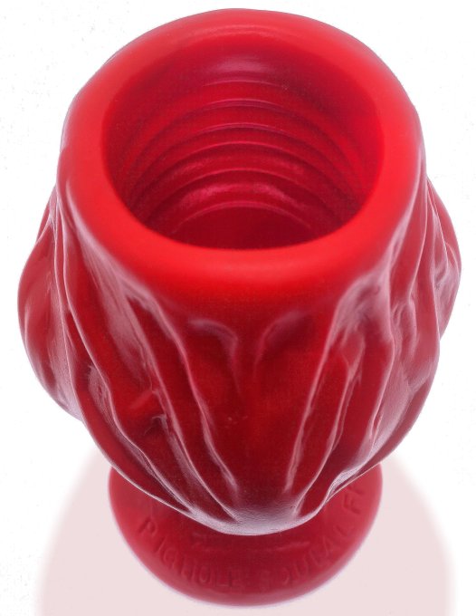 Plug Tunnel Oxballs PigHole Squeal FF 13 x 11.5cm Rouge