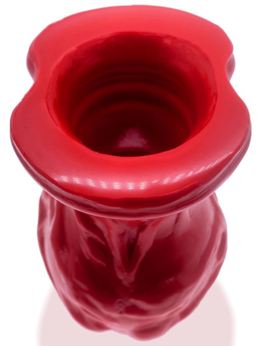 Plug Tunnel Oxballs PigHole Squeal FF 13 x 11.5cm Rouge