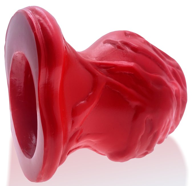 Plug Tunnel Oxballs PigHole Squeal FF 13 x 11.5cm Rouge