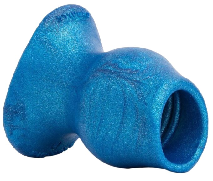 Plug Tunnel Pig-Hole Platinum Bleu 12 x 8.5 cm