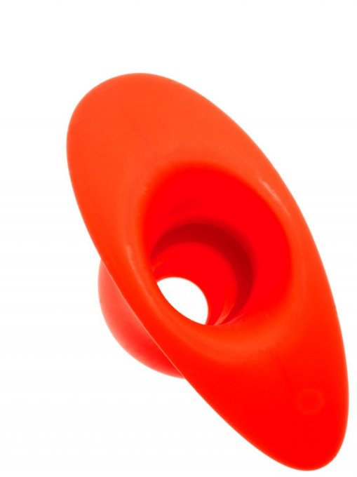 Plug Tunnel Stretch Rouge Small 11 x 5 cm