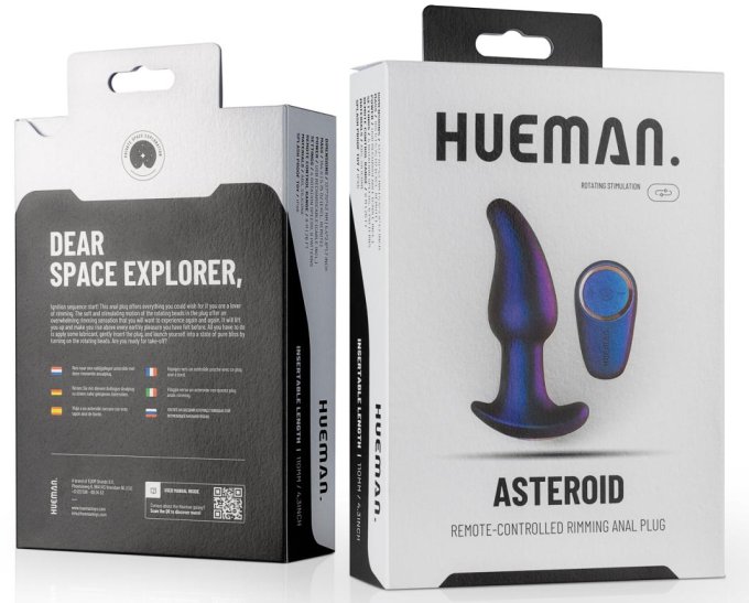 Plug Vibrant Asteroid Hueman 11 x 4.3cm