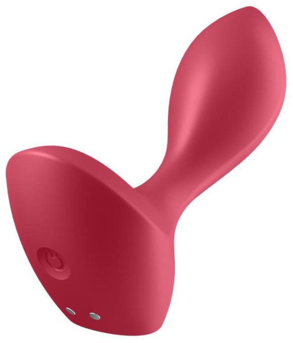 Plug vibrant backdoor Lover Satisfyer 8 x 3cm Rose