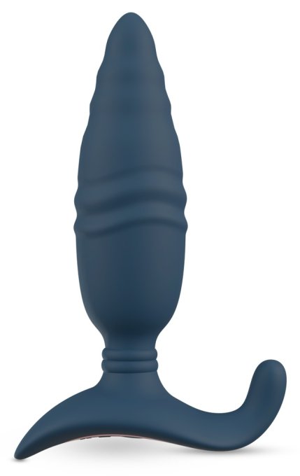 Plug vibrant Butt Thrust 14.5 x 4cm Bleu