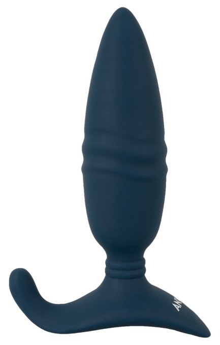 Plug vibrant Butt Thrust 14.5 x 4cm Bleu