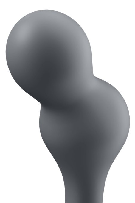 Plug vibrant connecté Deep Diver Satisfyer 8 x 3.3cm Noir