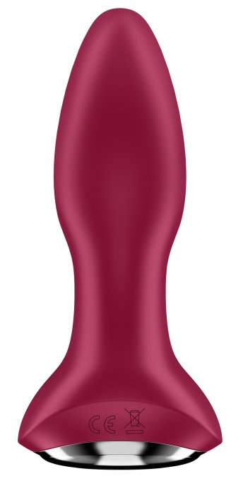 Plug vibrant connecté Rotator Plug Satisfyer 10 x 4cm Fuchsia