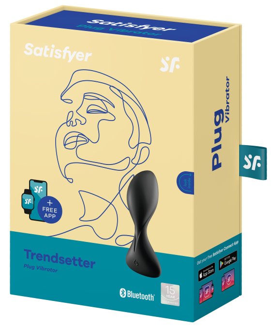 Plug vibrant connecté Trendsetter Satisfyer 7 x 3.5cm