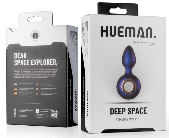 Plug Vibrant Deep Space Hueman 6.5 x 3.5cm