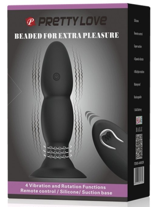 Plug Vibrant Extra Pleasure 13 x 3.5 cm