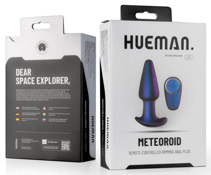 Plug Vibrant Meteoroid Hueman 11 x 4.5cm