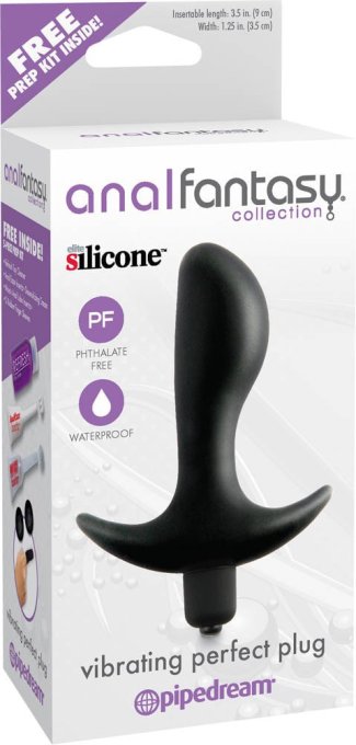 Plug vibrant Perfect Silicone 9 x 3.5 cm