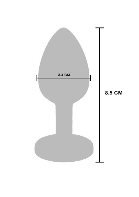 Plug vibrant The Glider M 7.4 x 3.4cm