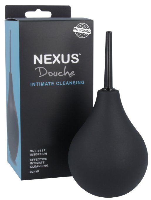 Poire de lavement Douche Nexus Noire