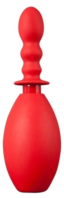 Poire de lavement Fresh Wash 10 x 3.2 cm - Contenance 275ml Rouge