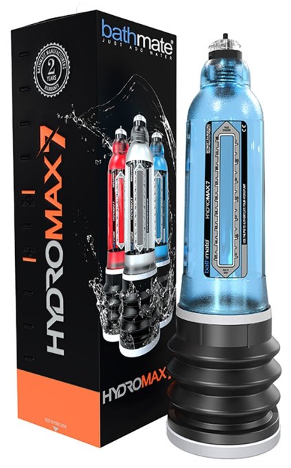 Pompe à pénis Hydromax 7 Bleue