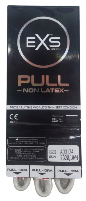 Préservatifs sans latex Pull x3