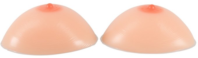 Prothèses Seins en silicone 2 x 600g