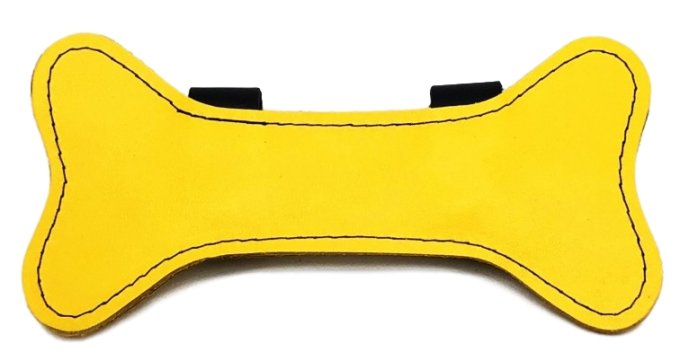 PUPPY OS  EN CUIR JAUNE