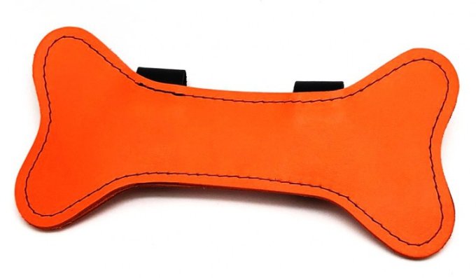 PUPPY OS  EN CUIR ORANGE