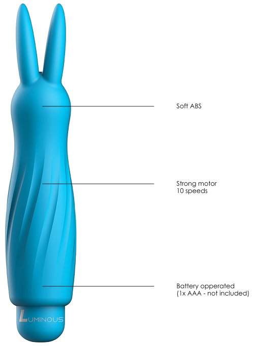 Rabbit Sofia 13cm Turquoise