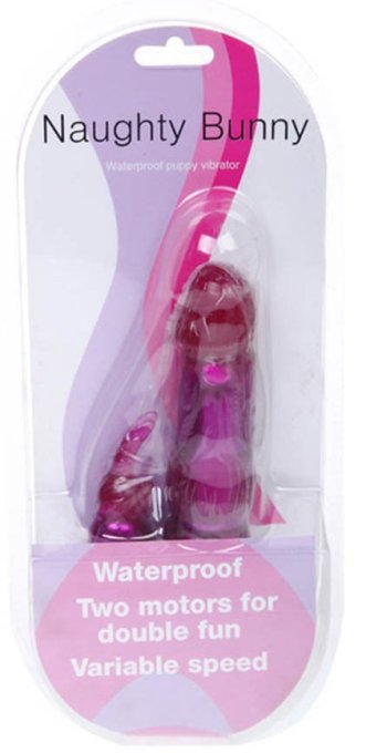 Rabbit vibrant Puppy Vibrator Violet