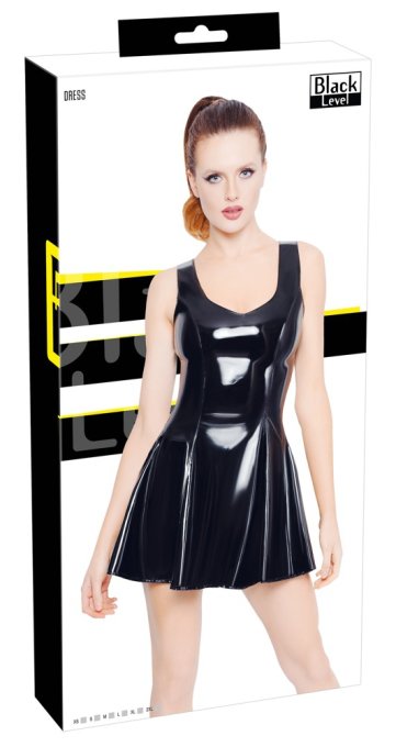 Robe Vinyl Dress Kurt Noire