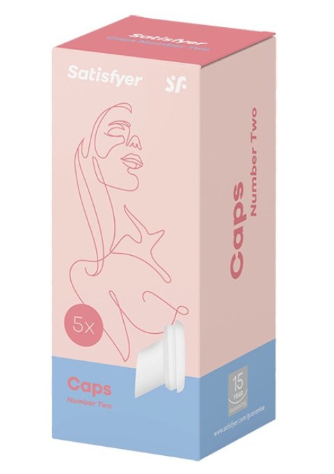 Pack de 5 embouts pour Satisfyer 2 Next Generation