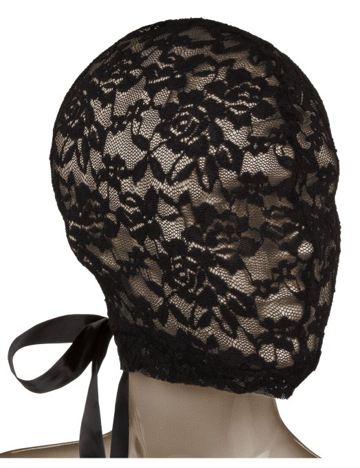 Scandal Corset Lace Hood Black