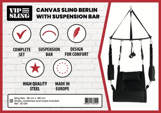 Set complet Sling en tissu Berlin avec Barre