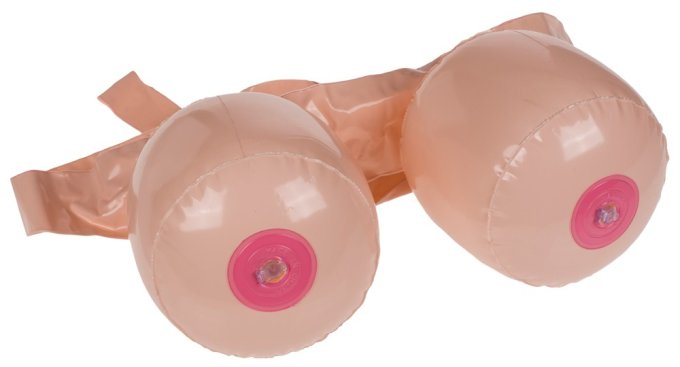 Set de 2 Poitrines Gonflables Inflatable Boobs