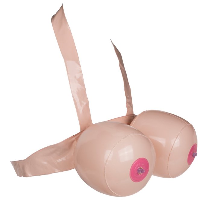 Set de 2 Poitrines Gonflables Inflatable Boobs