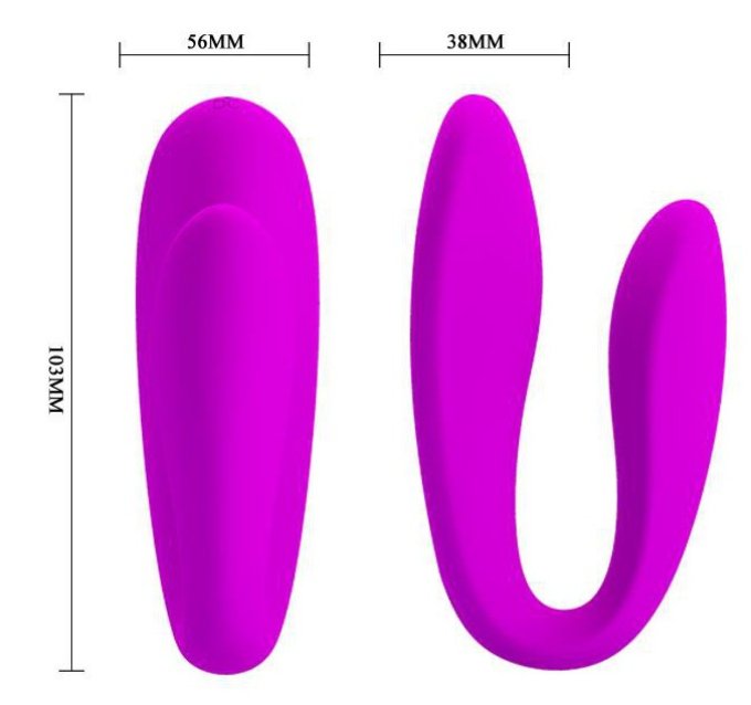 Sextoy couple Leatitia avec contrôle à distance