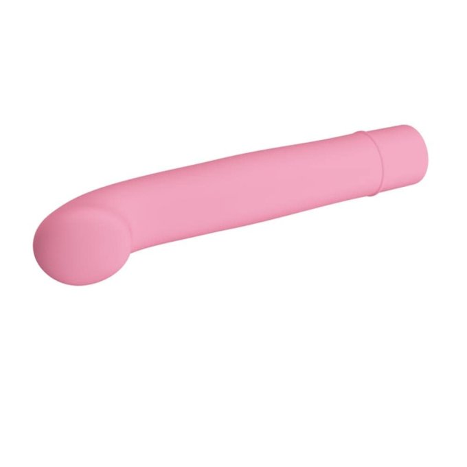 Sextoy vibrant BOGEY - 15 x 2.4 cm Rose pastel