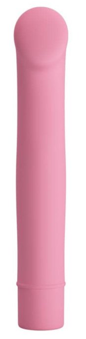 Sextoy vibrant BOGEY - 15 x 2.4 cm Rose pastel