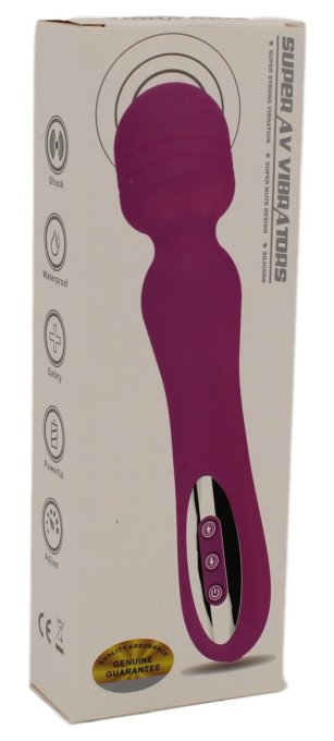 Sextoy wand Genius - Tête 41mm Noir