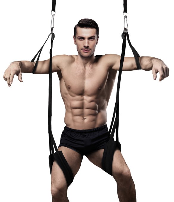 Sling de Porte Over The Swing Noir