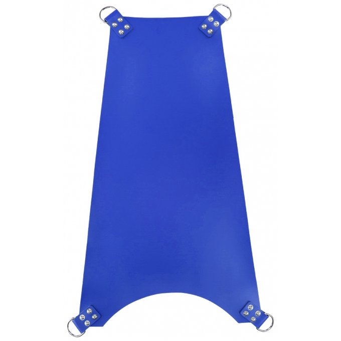 Sling en cuir 4 Points Ajusté Bleu