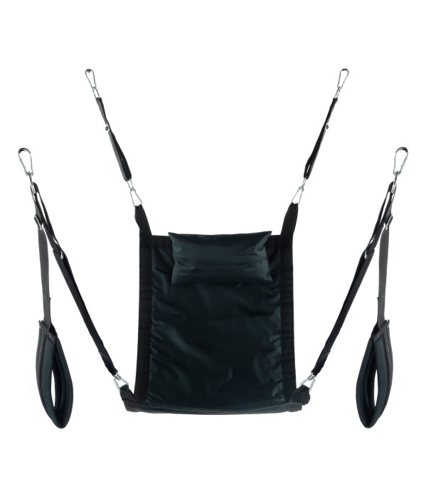 Sling en tissu Rectangle - Set complet Noir