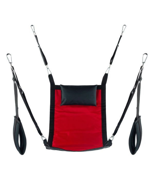 Sling en tissu Rectangle - Set complet Rouge