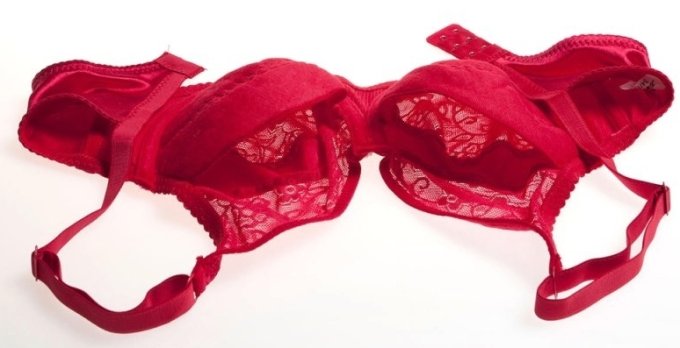 Soutien-Gorge Spécial Prothèse Mammaire Brace Rouge