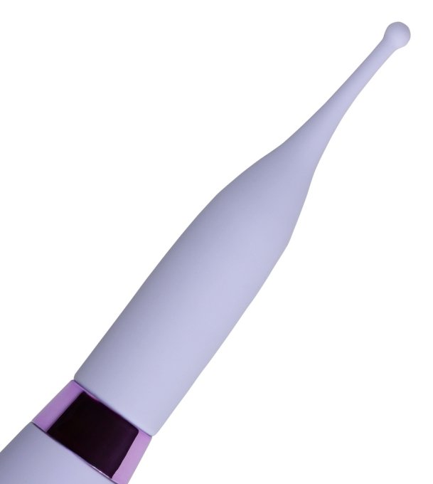 Stimulateur avec pointe vibrante Tip Vibrator 20 cm Violet